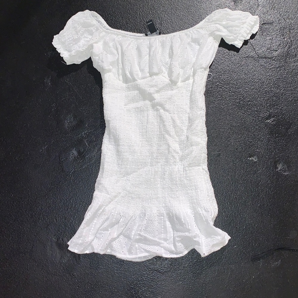 white dress